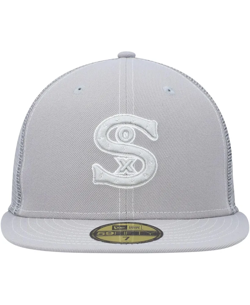 Men's New Era Gray Chicago White Sox 2023 On-Field Batting Practice 59FIFTY Fitted Hat