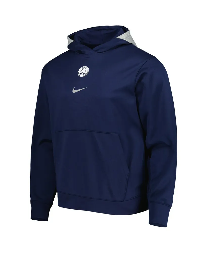 Men's Nike Navy Byu Cougars Spotlight Performance Pullover Hoodie