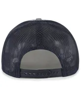 Men's '47 Brand Charcoal, Navy New York Yankees Slate Trucker Snapback Hat