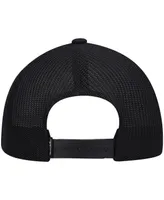 Men's Travis Mathew Black What Kind of Name Is That Snapback Hat