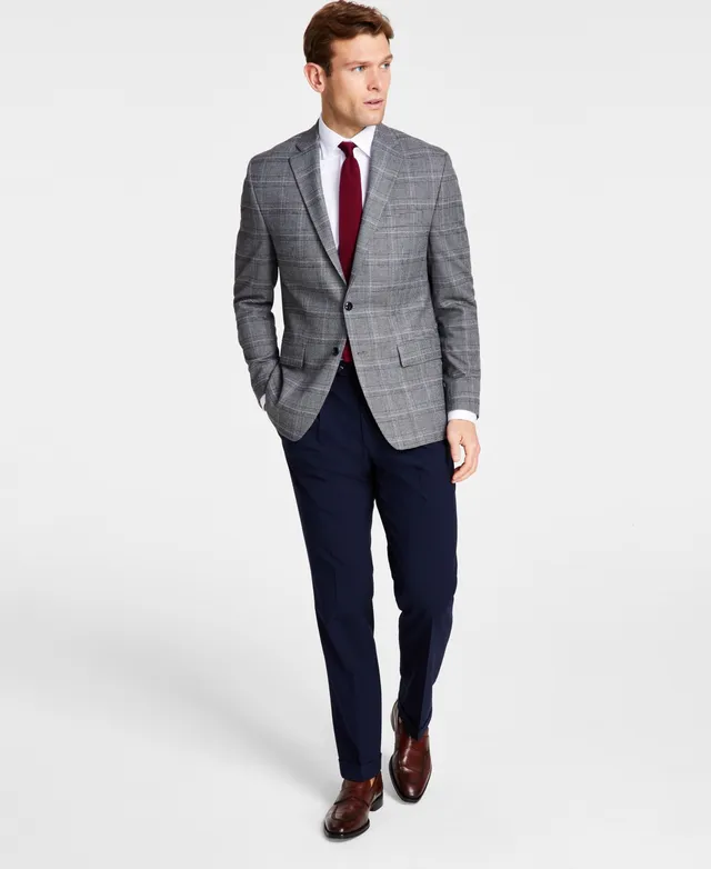 Michael Kors Men's Modern-Fit Stretch Corduroy Solid Sport Coat