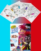 Crayola Color Wonder Trolls 2 World Tour Series 18 Mess Free Coloring Pages Set