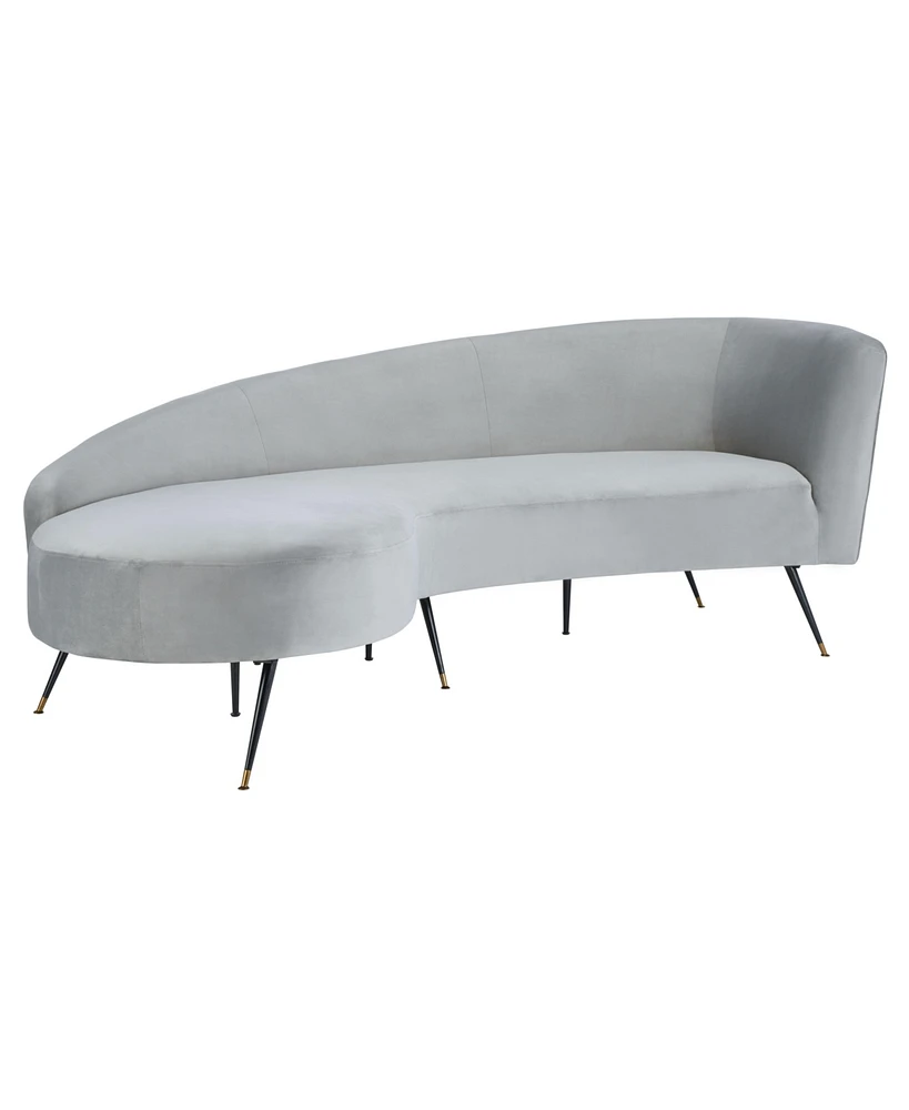 Evangeline 86" Velvet Parisian Sofa