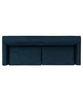 Opal 90" Linen Tufted Sofa