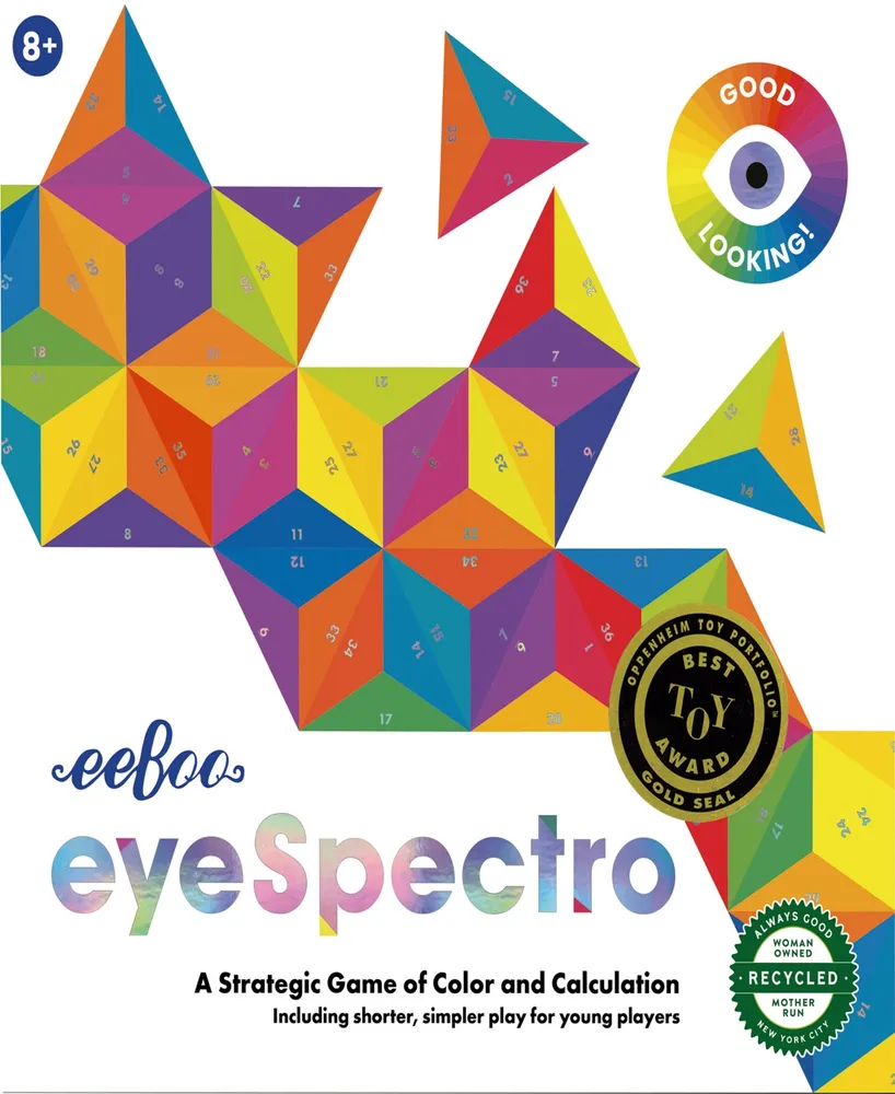 Eeboo Eyespectro Strategy Game, Ages 8 and up