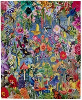 Eeboo Piece And Love Garden of Eden 500 Piece Square Adult Jigsaw Puzzle Set, Ages 14 and up