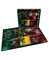 Bob Marley 1000 Piece Collage Jigsaw Puzzle, 19" x 26"