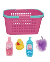 Magic Nursery Bath Caddy 8" Baby Doll Playset Doll With Brown Eyes, New Adventures, Children's Pretend Play, Ages 2 and up