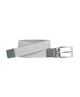 Johnston & Murphy Men's Reversible Woven Stretch Belt