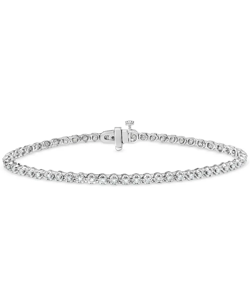 Diamond Tennis Bracelet (1 ct. t.w.) in 10k White Gold