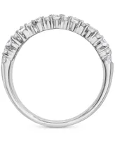 Diamond Openwork Statement Ring (1 ct. t.w.) in 10k White Gold