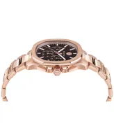 Philipp Plein Men's Chronograph Spectre Rose Gold Ion-Plated Bracelet Watch 44mm