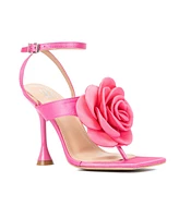 Peony Women's Satin Heel Sandals