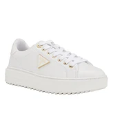 Guess Women's Denesa Treaded Platform Lace-Up Sneakers