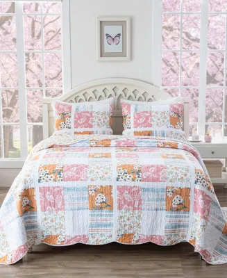 Greenland Home Fashions Everly Shabby Chic Piece Quilt Set