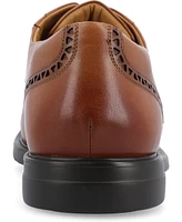 Thomas & Vine Men's Kendrick Wide Width Cap Toe Derby Dress Shoes