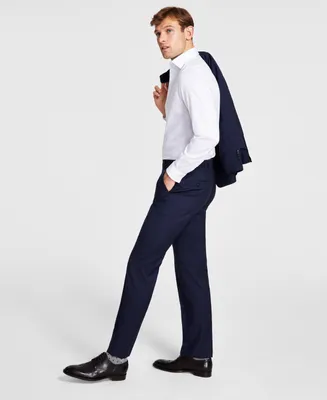 Michael Kors Men's Classic-Fit Stretch Wool-Blend Suit Pants