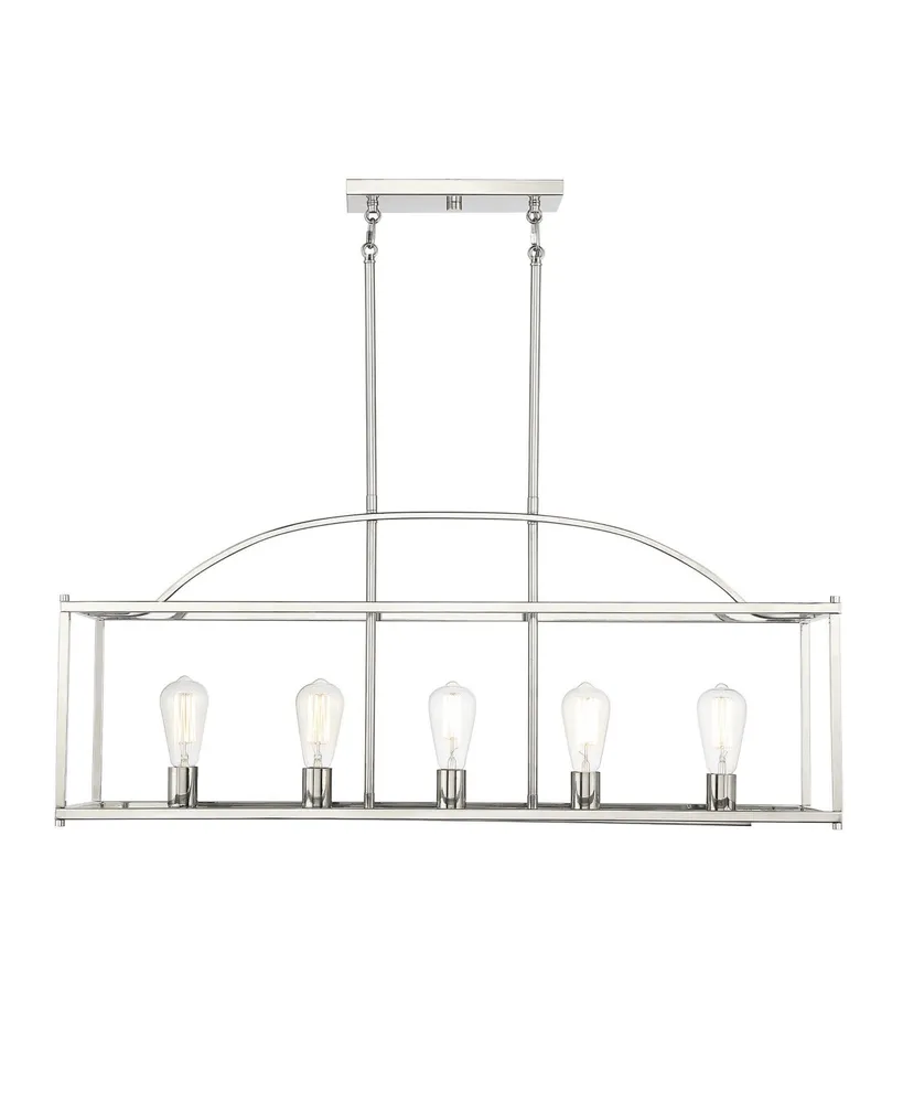 Savoy House Palladian 5-Light Linear Chandelier