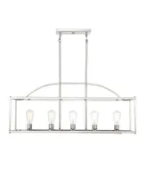 Savoy House Palladian 5-Light Linear Chandelier