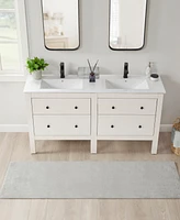 Closeout! Beautyrest Plume Feather Touch Reversible Bath Rug