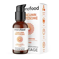 Codeage Liposomal Curcumin Phytosome Liquid Supplement, Turmeric Curcumin Liquid Drops, Plant