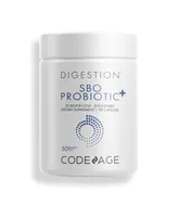 Codeage Sbo Probiotics, 50 Billion CFUs Per Serving, Multi Strain Soil Based Organisms Blend and Organic Fermented Botanical Blend, Shelf