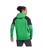 Men's adidas Green Austin Fc 2023 Player Travel Pullover Hoodie