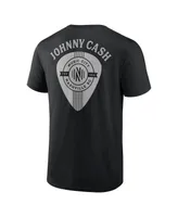 Men's Fanatics Black Nashville Sc Johnny Cash Music City T-shirt