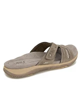 Jbu Women's Sissey Comfort Slide Sandals