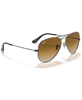 Ray-Ban Unisex Sunglasses, RB3025 Aviator Gradient