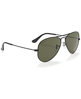 Ray-Ban Unisex Polarized Sunglasses, RB3025 Aviator Classic