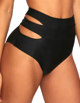 Adore Me Women's Demi Swimwear High Waist Bikini Bottom