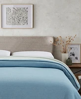 Melange Home Self Hem Merino Wool Blanket