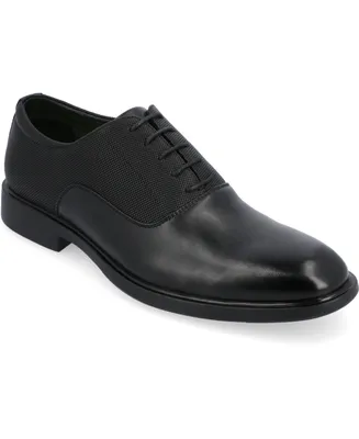 Vance Co. Men's Vincent Plain Toe Oxford Shoes