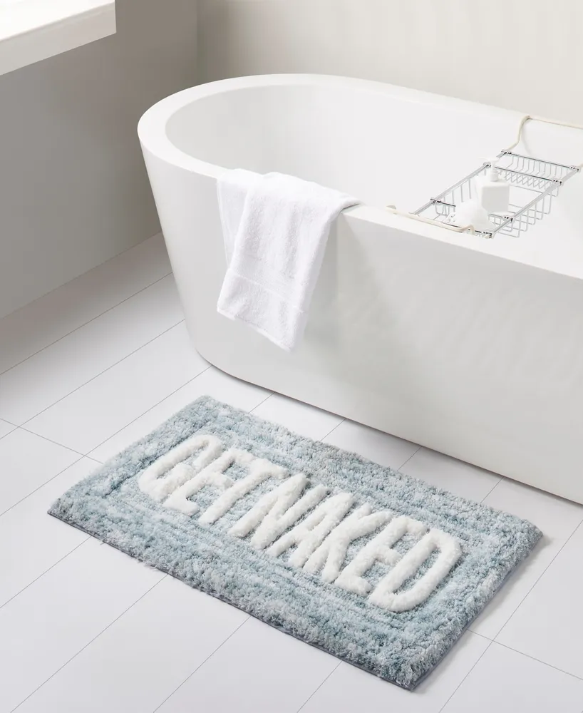Vcny Home Get Naked Statement Bath Rug, 20" x 32"