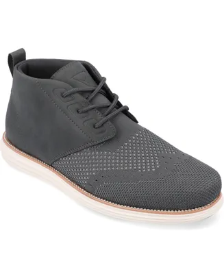 Vance Co. Men's Barett Knit Chukka Boots