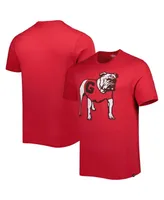 Men's '47 Brand Red Georgia Bulldogs Premier Franklin Logo T-shirt