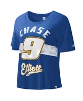 Women's Starter Royal Chase Elliott Record Setter T-shirt