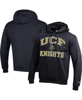 Men's Champion Black Ucf Knights High Motor Pullover Hoodie