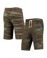 Men's Camo Alternative Apparel Alabama Crimson Tide Victory Lounge Shorts