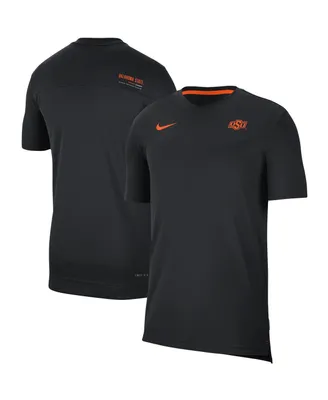 Men's Nike Black Oklahoma State Cowboys 2022 Coaches Uv Performance T-shirt