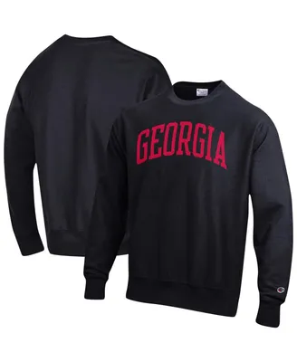 Men's Champion Georgia Bulldogs Arch Reverse Weave Pullover Sweatshirt