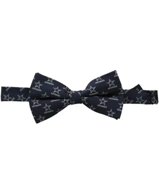 Men's Dallas Cowboys Repeated Logo Bow Tie - Navy Blue