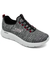 Skechers Men's Go Walk Flex Ultra Wide Width Casual Walking Sneakers from Finish Line