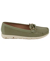 Gc Shoes Women's Margie Chain Ornament Slip On Flats