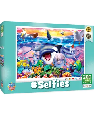 Masterpieces Selfies - Wild Waves 200 Piece Jigsaw Puzzle for kids