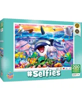 Masterpieces Selfies - Wild Waves 200 Piece Jigsaw Puzzle for kids