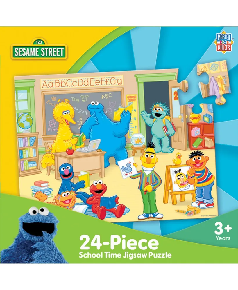 Masterpieces Sesame Street - School Time 24 Piece Jigsaw Puzzle