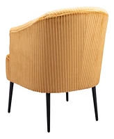 Zuo 31" Steel, Polyester Ranier Boho Chic Accent Chair