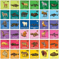 Masterpieces Animal Poop Matching Game